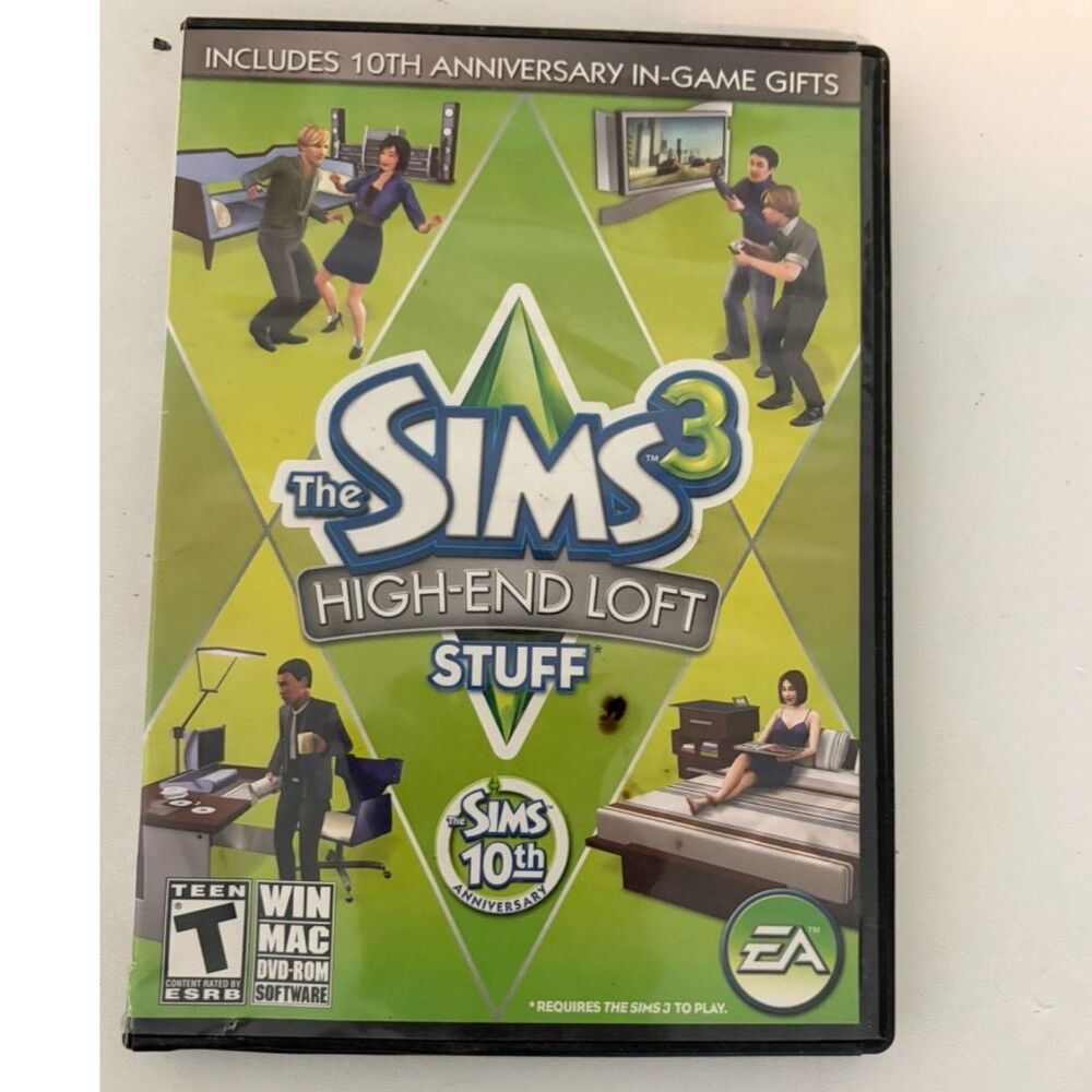 The Sims 3 High end Loft stuff expansion pack PC/MAC